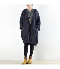 winter coats 2021 navy woolen coats plus size cute jacket women winter hoodie coat