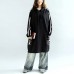 Oversized black hoodies cotton coats warm pullover plus size winter dresses